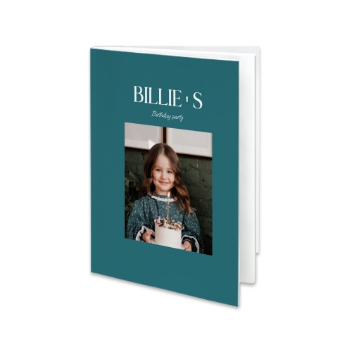 Monochrome Teal Blue