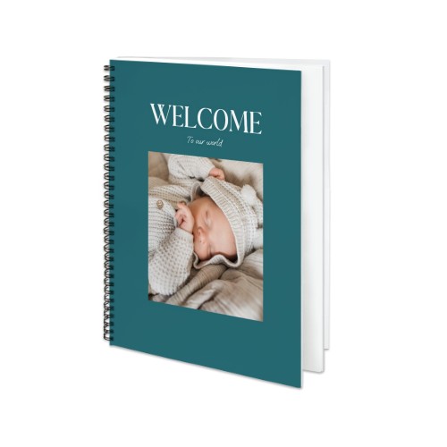 Monochrome Teal Blue