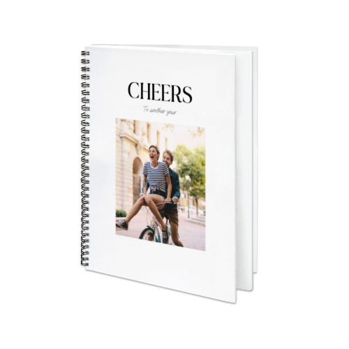 Livre photo L portrait - couverture personnalisée à spirales