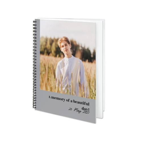 Photo Book Large Portrait Wire-o Photo Book Large Portrait Wire-o