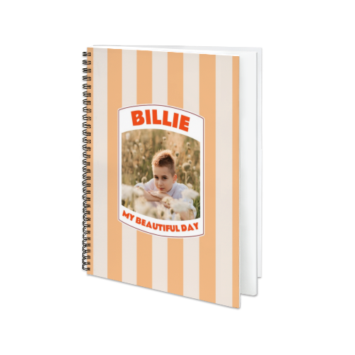 Fotobok Stor portrÀtt spiralbindning Fotobok Stor portrÀtt spiralbindning