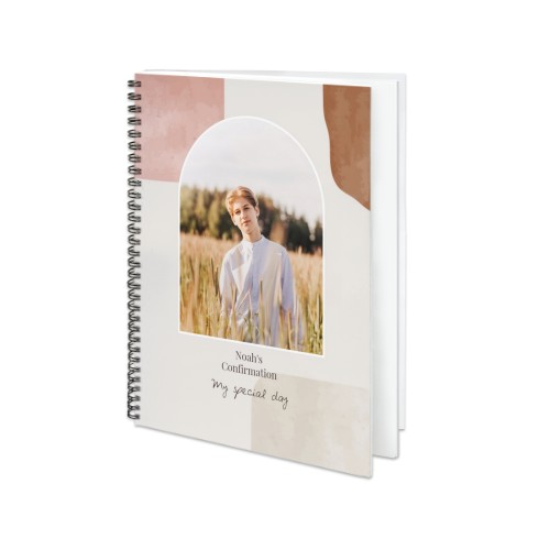 Livre photo L portrait - couverture personnalisée à spirales