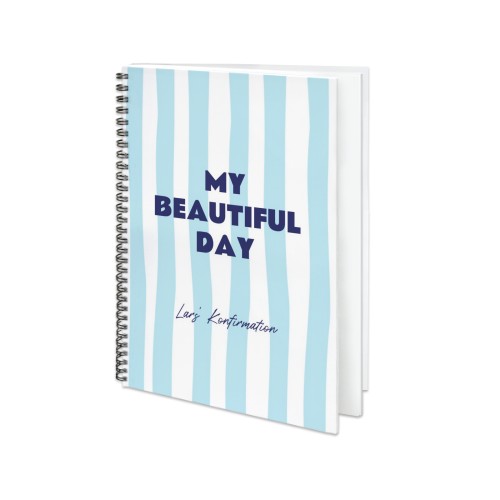 Organic Stripes Bold Text