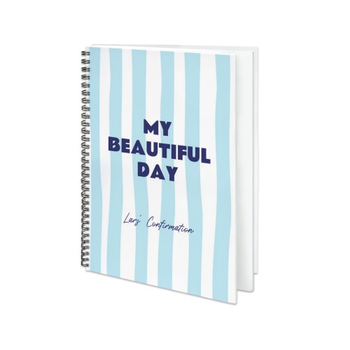 Organic Stripes Bold Text