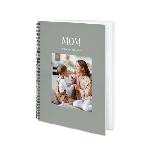 Fotobok Stor porträtt spiralbindning