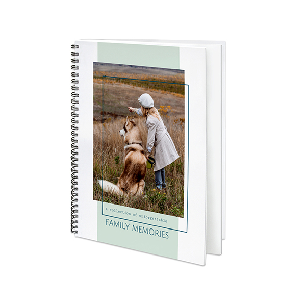Fotoboek L staand spiraalbinding Fotoboek L staand spiraalbinding