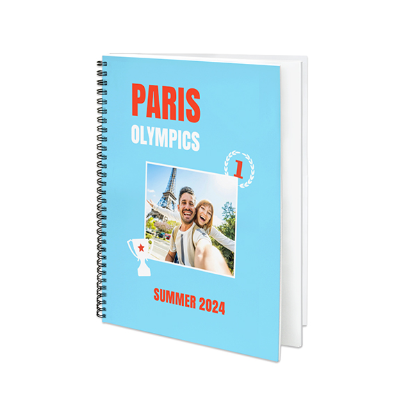 Fotoboek L staand spiraalbinding