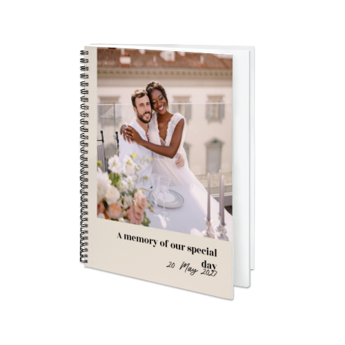 Photo Book Large Portrait Wire-o Photo Book Large Portrait Wire-o