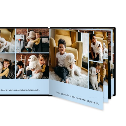 Photo Book Large Square Leather Cover Photo Book Large Square Leather Cover