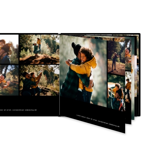 Photo Book Large Square Leather Cover Photo Book Large Square Leather Cover