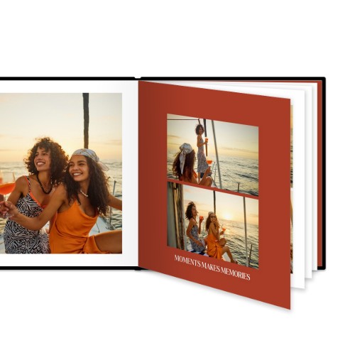 Photo Book Large Square Leather Cover Photo Book Large Square Leather Cover