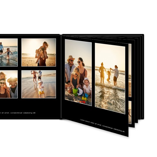 L kvadratisk hårdt cover kunstlæder