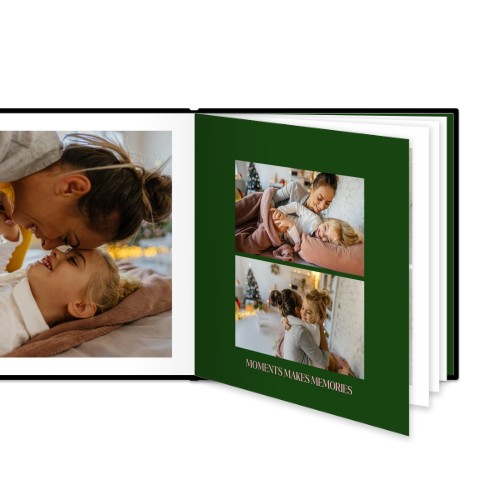 Fotobok Large Kvadratisk - Hard perm lærimitasjon