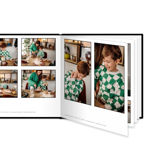 Fotobuch Large Quadrat - Hardcover Lederlook