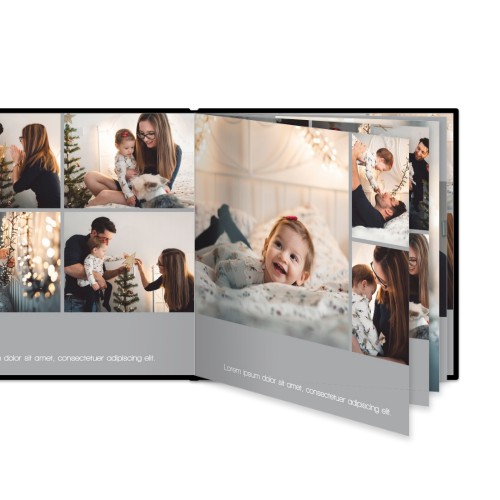 Photo Book Large Square Leather Cover Photo Book Large Square Leather Cover