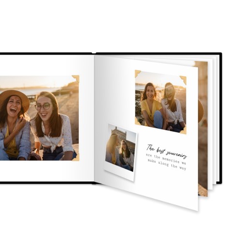 Fotoboek Large vierkant - harde lederen kaft