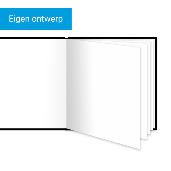 L vierkant - harde lederen kaft L vierkant - harde lederen kaft