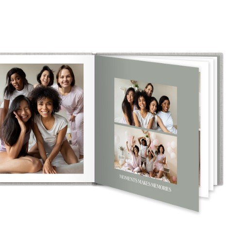 Photo Book Large Square Linen Cover Photo Book Large Square Linen Cover