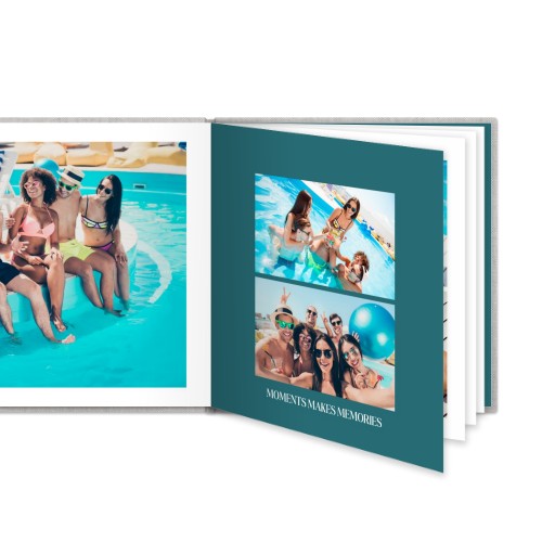 Photo Book Large Square Linen Cover Photo Book Large Square Linen Cover
