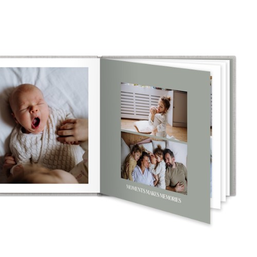 Fotoboek Large vierkant - harde linnen kaft Fotoboek Large vierkant - harde linnen kaft