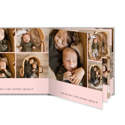 Fotobuch Large Quadrat - Hardcover Leinen Fotobuch Large Quadrat - Hardcover Leinen