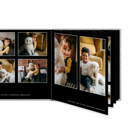 Fotoboek Large vierkant - harde linnen kaft