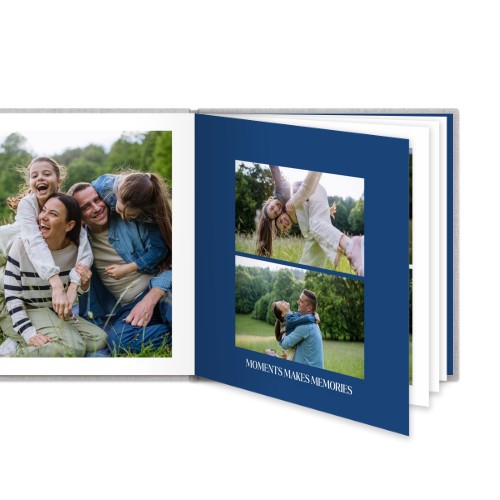 Fotoboek Large vierkant - harde linnen kaft Fotoboek Large vierkant - harde linnen kaft