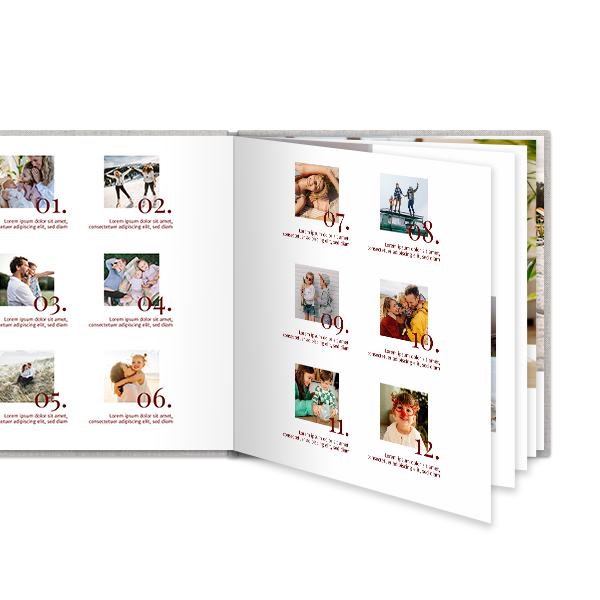 L Quadrat - Hardcover Leinen L Quadrat - Hardcover Leinen