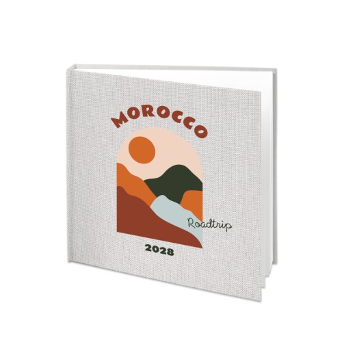 Photo Book Large Square Linen Photo Cover