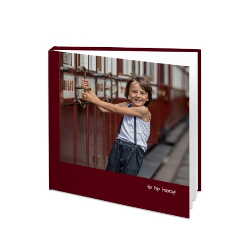 Photo Book Large Square Hard Photo Cover