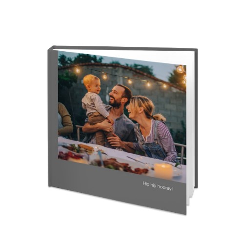 Photo Book Large Square Hard Photo Cover