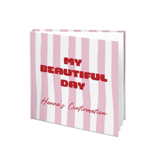 Organic Stripes Bold Text