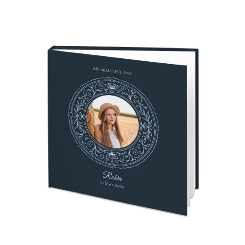 Photo Book Large Square Hard Photo Cover