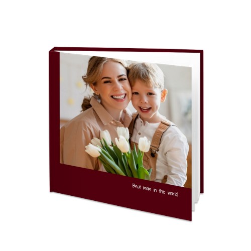 Photo Book Large Square Hard Photo Cover