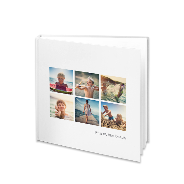 Fotoboek L vierkant harde fotokaft platliggend Fotoboek L vierkant harde fotokaft platliggend
