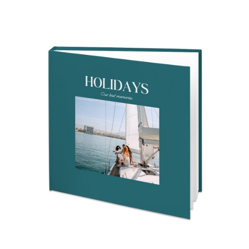 Monochrome Teal Blue