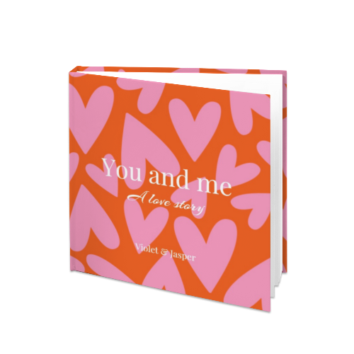 Happy Heart Pattern - Text Only