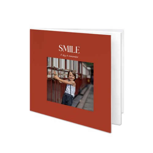 Livre photo L carré - couverture souple personnalisée