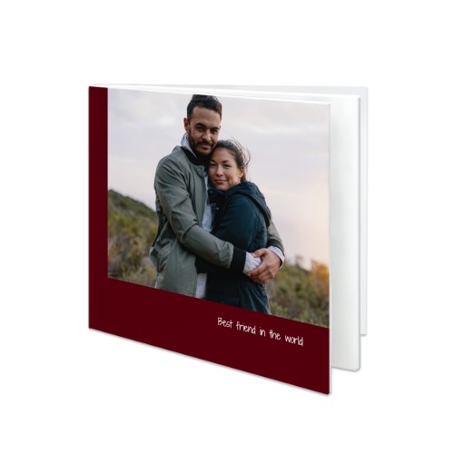 Livre photo L carré - couverture souple personnalisée