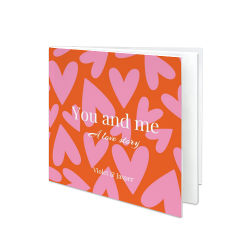 Happy Heart Pattern - Text Only
