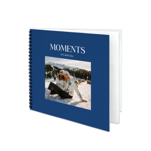 Livre photo L carré - couverture personnalisée à spirales Livre photo L carré - couverture personnalisée à spirales