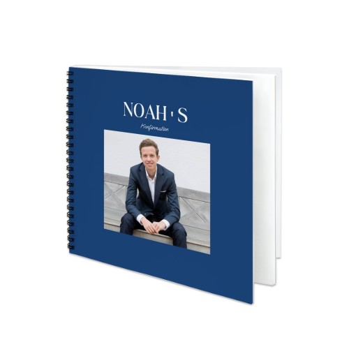 Livre photo L carré - couverture personnalisée à spirales Livre photo L carré - couverture personnalisée à spirales