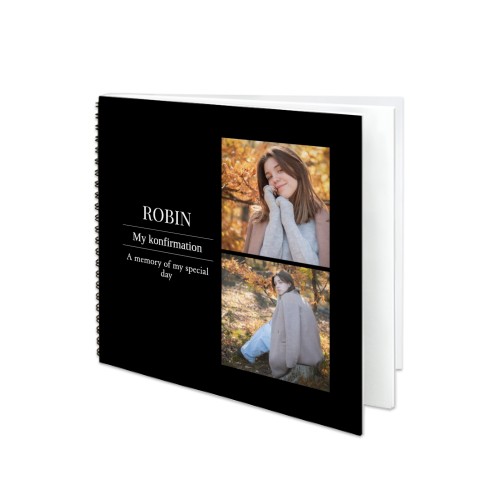 Fotoboek Large vierkant - spiraalbinding