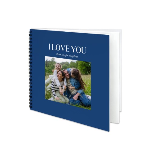 Fotoboek Large vierkant - spiraalbinding Fotoboek Large vierkant - spiraalbinding