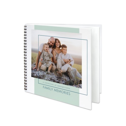 Livre photo L carré - couverture personnalisée à spirales Livre photo L carré - couverture personnalisée à spirales