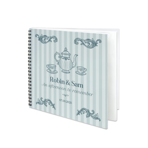 Fotobok stor kvadratisk spiralbindning