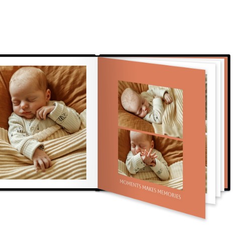 Fotoboek XL vierkant - harde lederen kaft