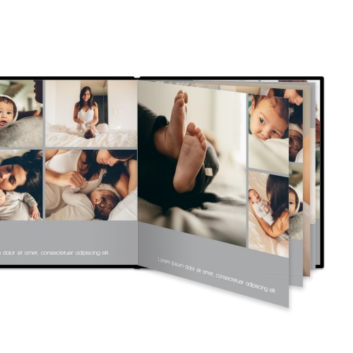 XL Kvadratisk - Hard perm lærimitasjon