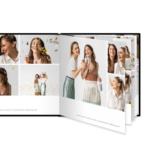 Photo Book Extra Large Square Deluxe Leather Cover Photo Book Extra Large Square Deluxe Leather Cover