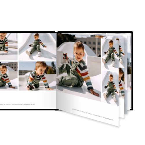 Photo Book Extra Large Square Deluxe Leather Cover
